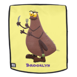 Mochila Personalizado de pulgas fea hambrienta