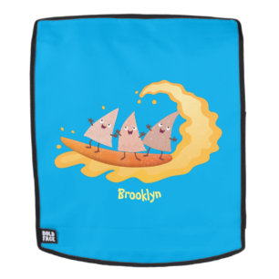 Mochila Personalizado de surf con chips de maíz de nachos