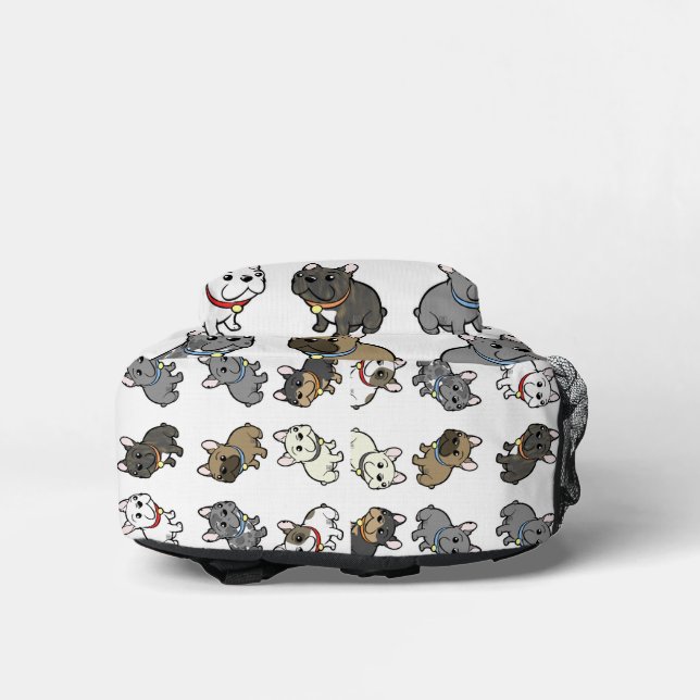 mochila personalizado frenchie (Abajo)