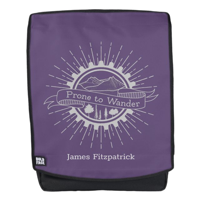 Mochila Personalizado propenso a viajar por Wander (Anverso)