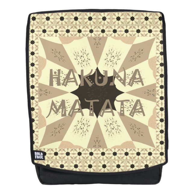 Mochila Personalizado único de lienzo duradero colorido (Anverso)