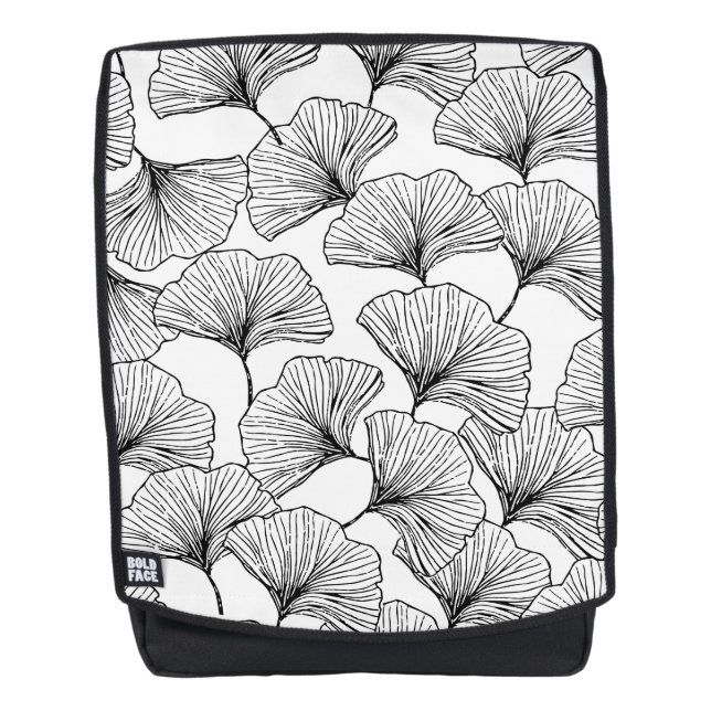 Mochila pétalos de rosa (Anverso)