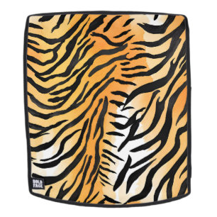 Mochila Pieles modernas de tigre a rayas Imprimir felinos