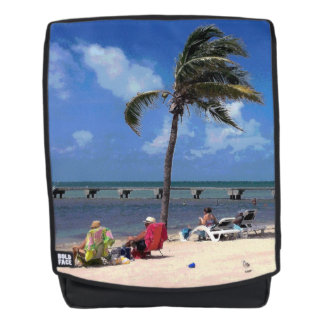 Mochila Playa con coco palmera