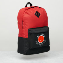 Personalizado personalizado DE VUELTA AL BACKPACK 