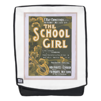 Mochila Posters del pasado en el mundo del ocio con estilo