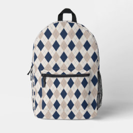 Mochila Preppy Argyle