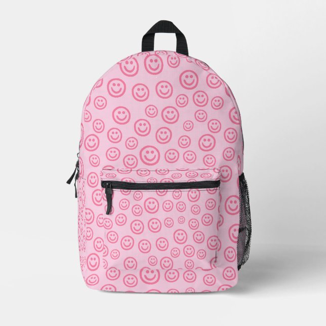 Mochila Preppy, Suministros Escolares Estéticos (Anverso)