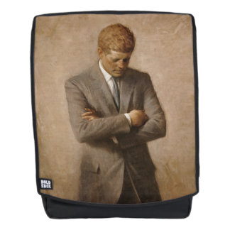 Mochila Presidente estadounidense John Kennedy retrato pin