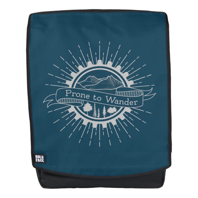 Mochila Prone to para Wander Traveler (Anverso)