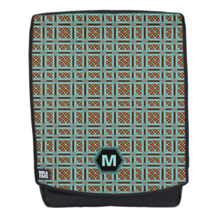Mochila Puntos geométricos y cuadrados