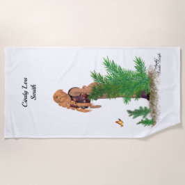 Mochila Redhead Hiker Pinup Chica Beach Toalla