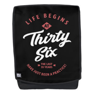 Mochila Regalo de cumpleaños de 36 años