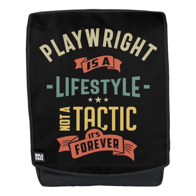 Mochila Regalo de título de trabajo de reproducción (Anverso)