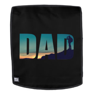 Mochila Regalo divertido del Día del Padre Senderismo Camp