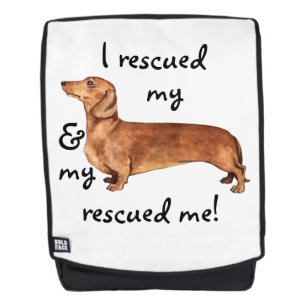 Mochila Rescue Dachshund