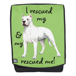 Mochila Rescue Dogo Argentino