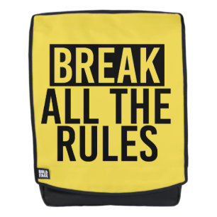 Mochila Rompe Todas las Reglas