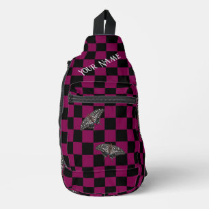 Mochila rosa de verificación HAMbyWG