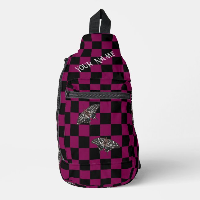 Mochila rosa de verificación HAMbyWG (Anverso)
