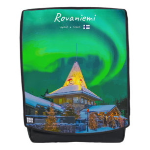 Mochila Rovaniemi, Finlandia - Aurora Mágica 