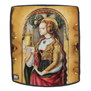 Mochila SANTA MARÍA MAGDALENA Pergamino marrón