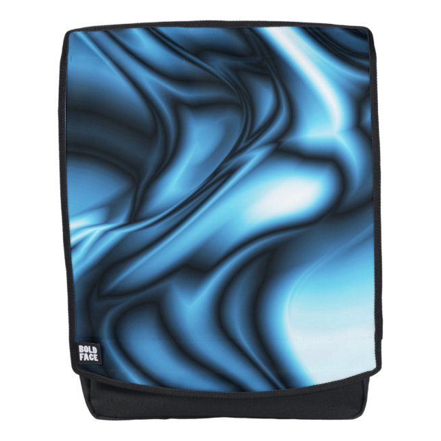 Mochila Seda Azul (Anverso)