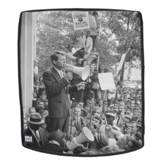 Mochila Senador Robert Kennedy haciendo campaña para Presi