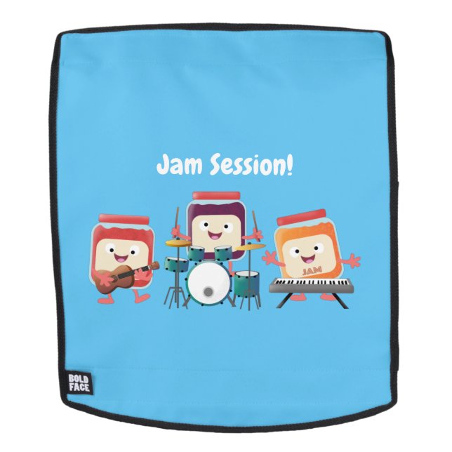 Mochila Sesión de improvisación personalizado humor (Cara extraíble)