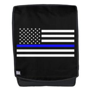 Mochila Simbólico Thin Blue Line: Imagen de la bandera est