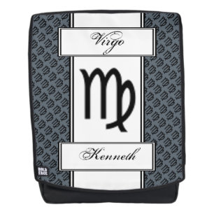 Mochila Símbolo Virgo Zodiac Estándar por Kenneth Yoncich