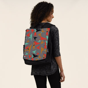 Mochila Snazzy Atomic Arrows Pattern Vintage FifStyle
