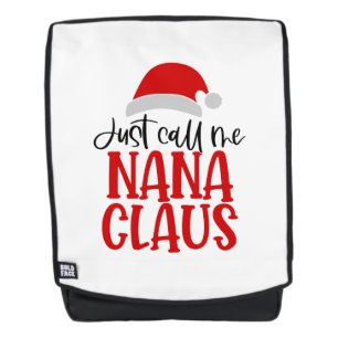 Mochila Sólo Llámame Nana Claus-56768