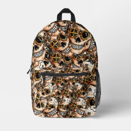 Mochila Steampunk Skulls