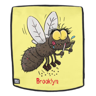Mochila Tábano divertido insecto caricatura