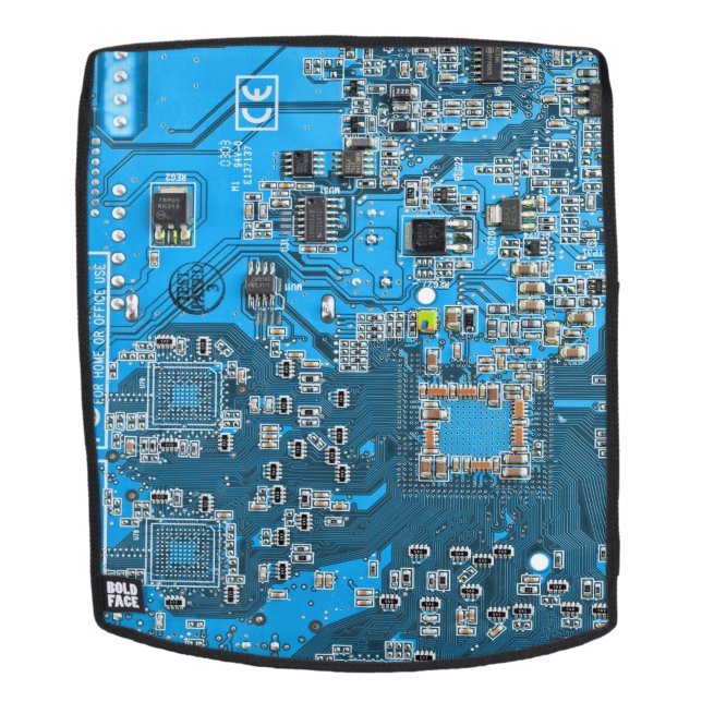 Mochila Tarjeta de circuito azul PCB del conjunto del circ (Cara extraíble)