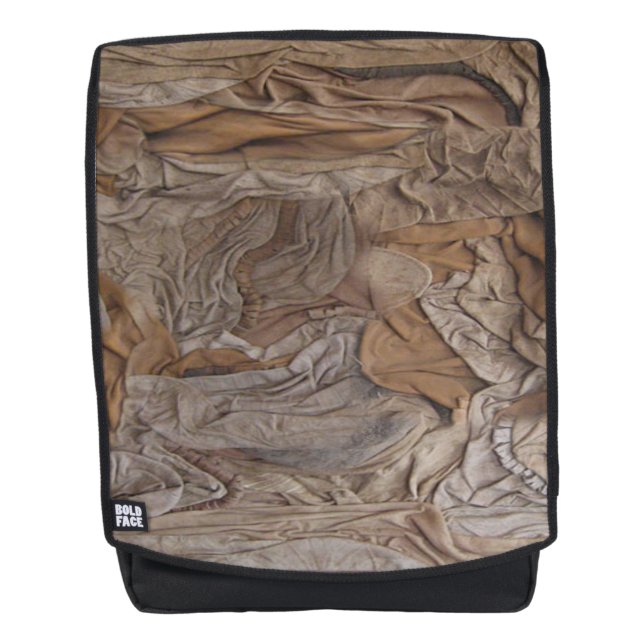 Mochila Teoría ante de cuero (Anverso)