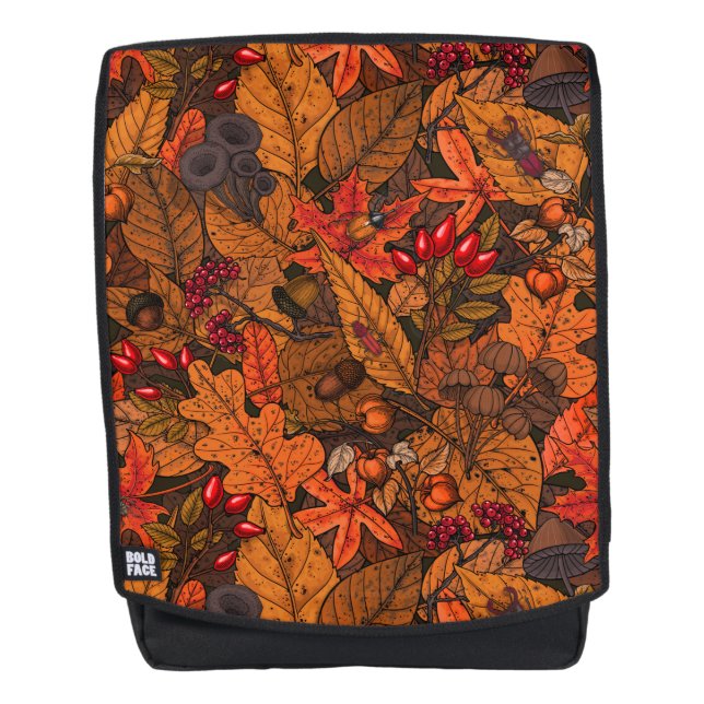 Mochila Tesoros de otoño (Anverso)