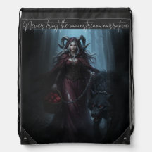 The Dark Red Ridding Hood