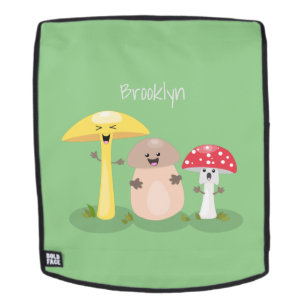 Mochila Toadstool de hongos de hongo de kawaii