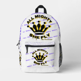 Mochila todo lo poderoso que ella vuele accesorios
