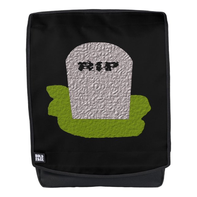 Mochila Tombstone RIP (Anverso)