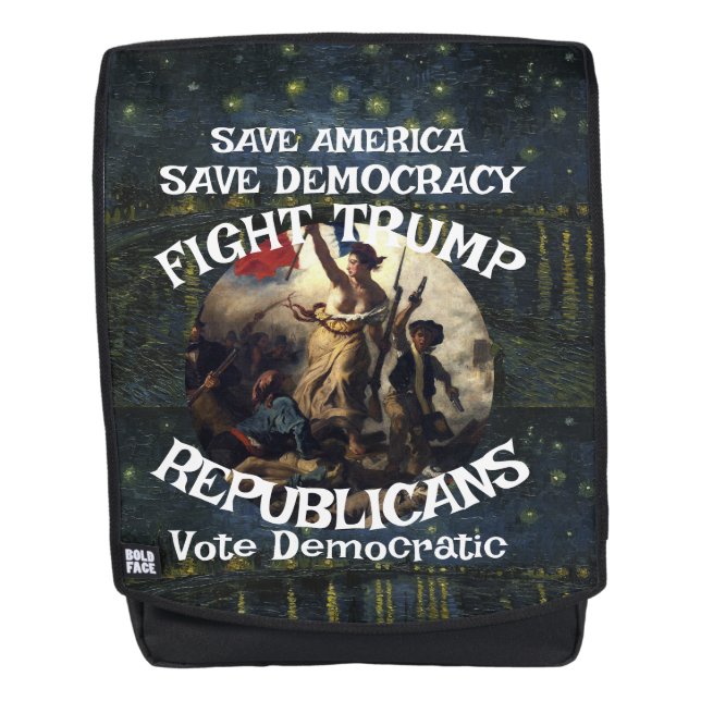 Mochila Trump (Anverso)