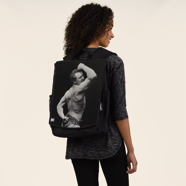 Mochila Una nueva pose de los hombres fuertes Eugen Sandow (Puesto)