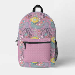 Mochila UNDER THE SEA rosa