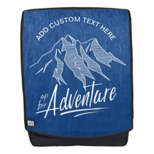 Mochila Up For Adventure Mountains ID358