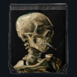 Mochila Vincent van Gogh - Calavera con cigarrillo en llam<br><div class="desc">Cabeza de un Skeleton con un cigarrillo en llamas / Calavera con cigarrillo en llamas / Crane de squelette fumant une cigarrillo - Vincent van Gogh,  1885</div>