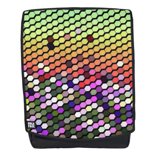 MOCHILA WILDFLOWER ABSTRACT (Anverso)