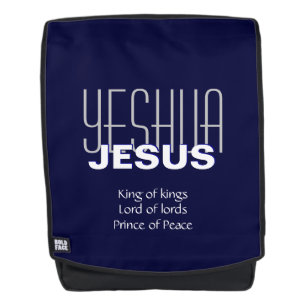 Mochila YESHUA JESUS Rey de Reyes Personalizado