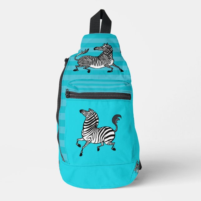 Mochila Zebra Sling (Anverso)